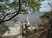 Hanuman Dhara Temple Valley View